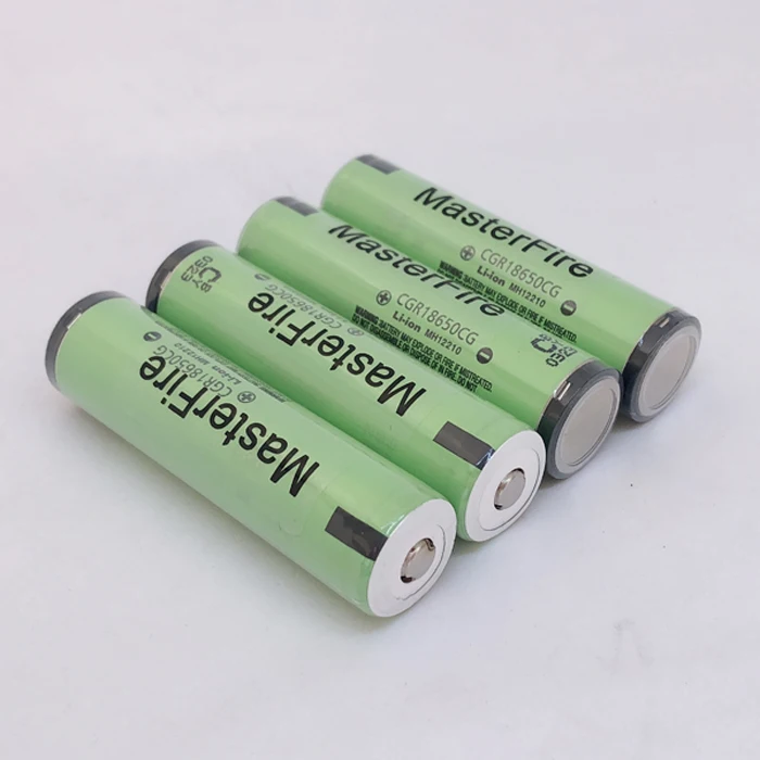 

MasterFire Original Protected CGR18650CG 18650 3.7V 2250mAh Rechargeable Battery Li-ion Batteries with PCB For Panasonic