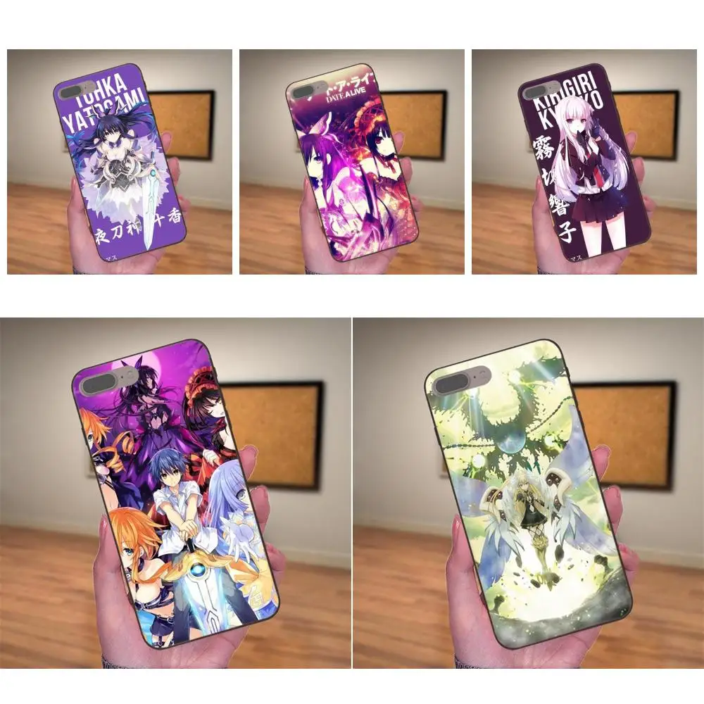 

For Xiaomi Redmi Note 2 3 4 4A 4X 5 5A 6 6A 7 Go Plus Pro S2 Y2 TPU Phone Cover Case Anime Date A Live Movie Pretty Girl