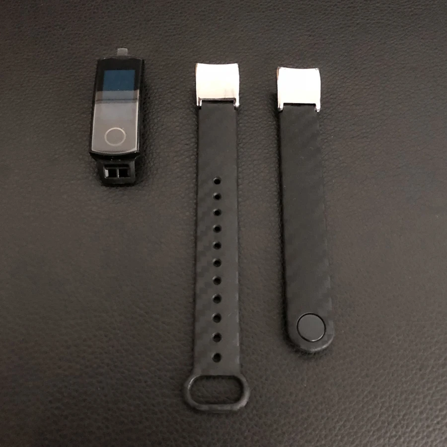 Ремешок из углеродного волокна для Honor Band 4 спортивный браслет Huawei 4/5 Сменный