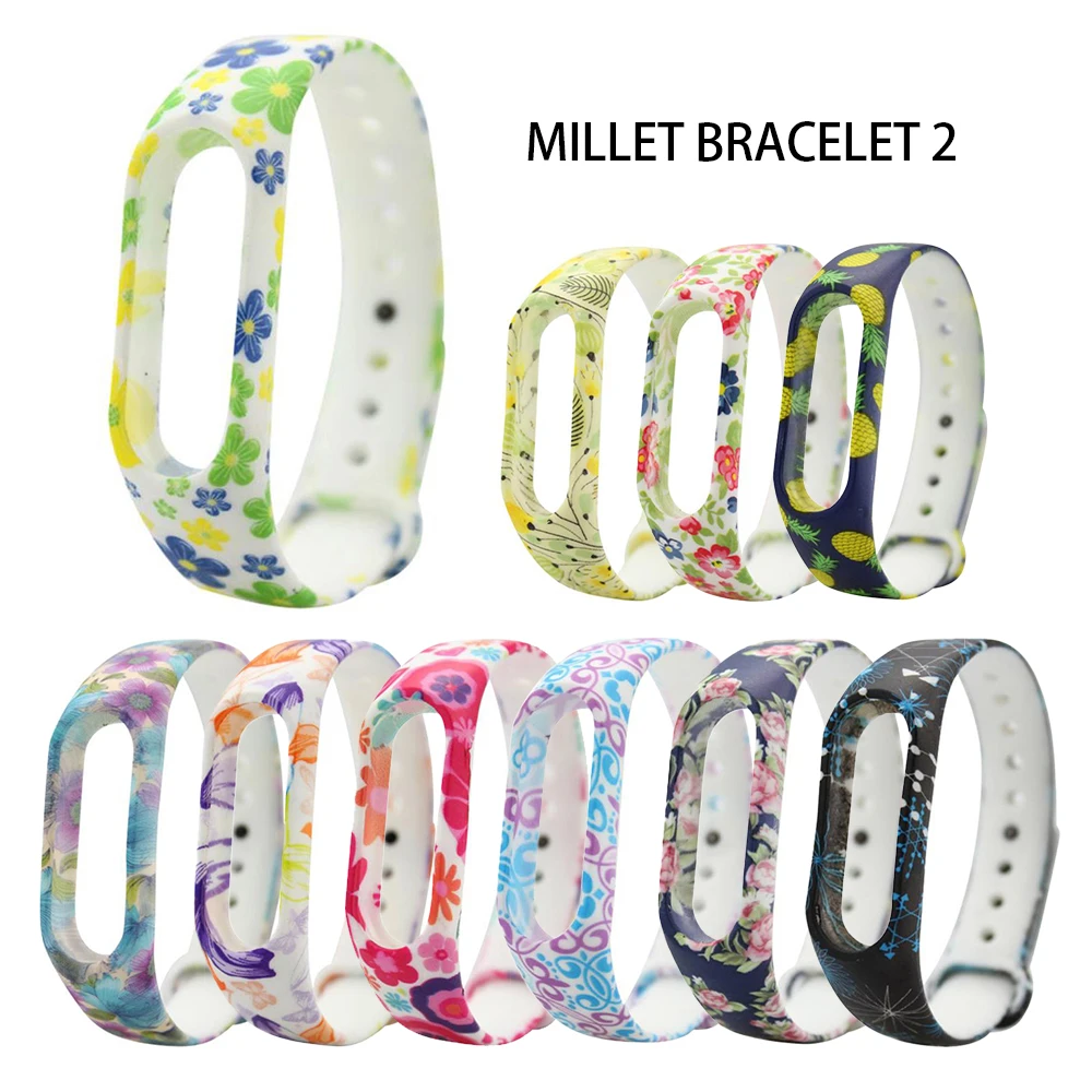 

Strap for Miband 2 for Xiaomi Mi Band 2 Bracelet for Mi Band2 Accessories Smart Correa Wrist Strap with Top Quality Silicone