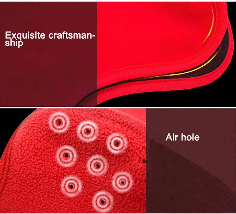 Outdoor Sports Ear Protection Half Face Winter Keep Warm Velcro Mask Ski Motorcycle Bike Cold Protection Face Mask Multicolor 3