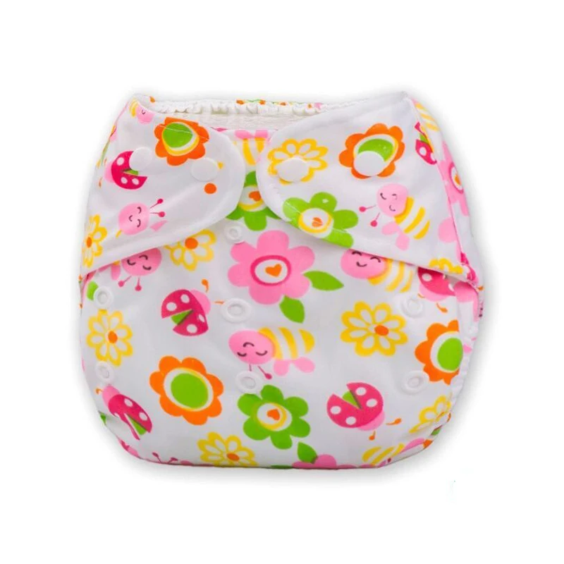 

2018 NEW 5 pcs Diapers + 10 pcs Inserts Reusable Adjustable Cotton Soft Baby Mesh 7 Type Diapers