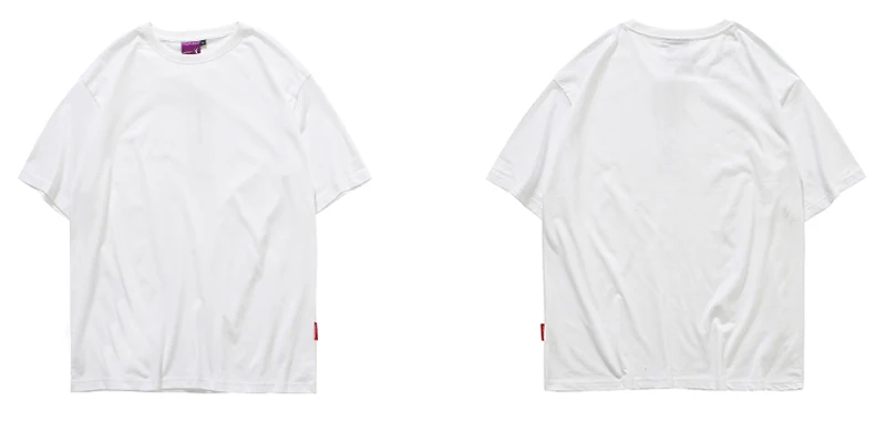 HFNF Для мужчин футболка для мальчиков рубашка однотонная с О-образным вырезом мужская футболка из эластичного хлопка, короткий рукав Для мужчин's футболка Чистый цвет