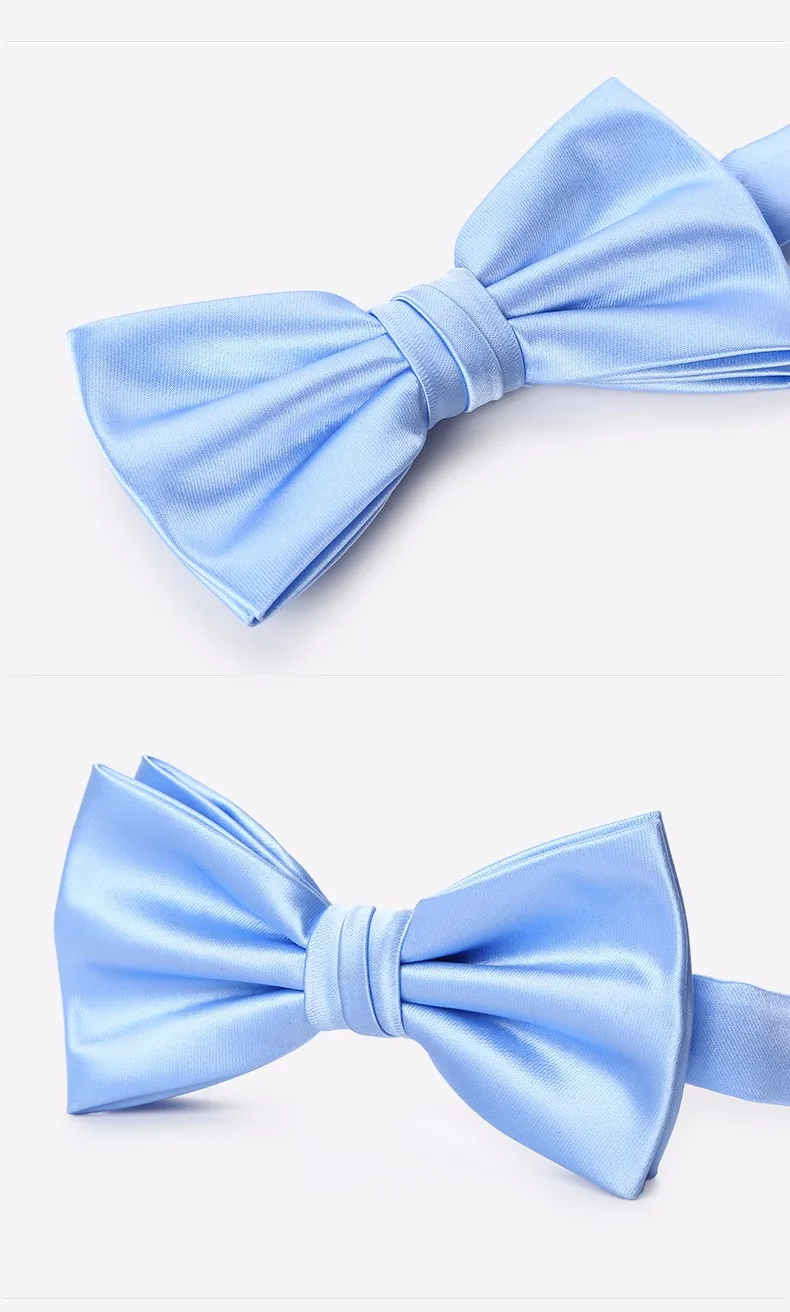 Модные галстуки-бабочки для мужчин повседневные универсальные галстук-бабочка мужской двухслойный модный галстук-бабочка светло-голубой бренд lj005 галстук-бабочка