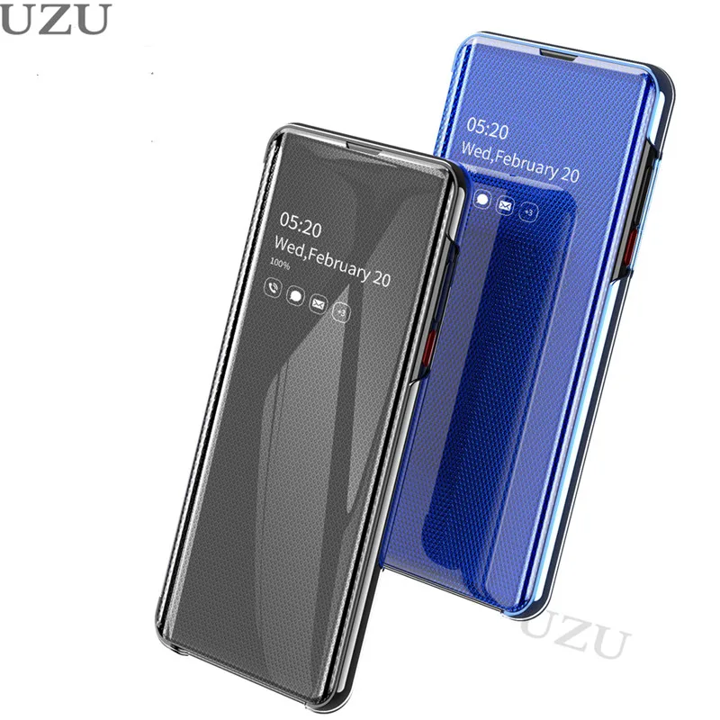

mirror case for Samsung Galaxy S7 Edge S8 S9 S10 Plus S10E A30 A50 filp cover for Samsung Galaxy A70 A750 Note 10 Pro 8 9 etui