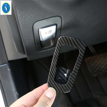 

Yimaautotrims Auto Accessory Electric Hand Parking Brake Button Cover Kit Trim 1 Pcs Fit For Mercedes Benz GLC X253 2016 - 2019