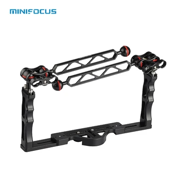 

MINIFOCUS Underwater Tray Housings Arm System Ys Ball Clamp kit for Camera Waterproof Housing Video Dive Torch Flashlight