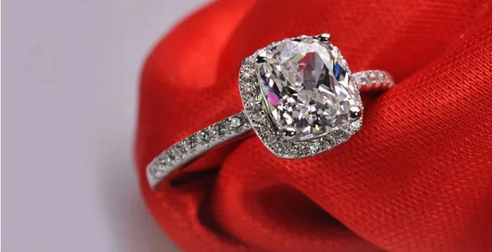 YINHED Принцесса Cut 3 карат SONA CZ обручальные кольца для женщин Твердые стерлингового серебра 925 кольцо кубический цирконий модные ювелирные изделия ZR295