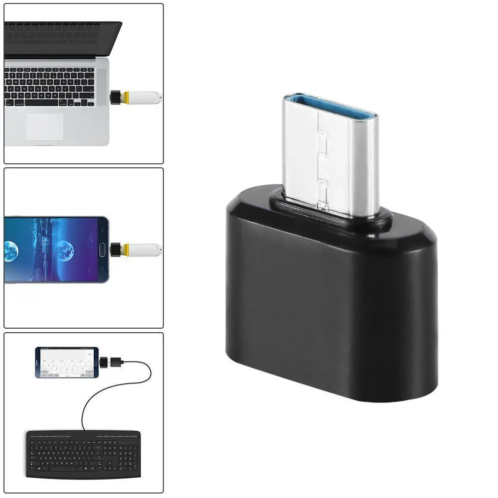 Type-C OTG USB 3,1 к USB2.0 type-A разъем адаптера для samsung huawei телефон высокоскоростные сертифицированные аксессуары для сотовых телефонов