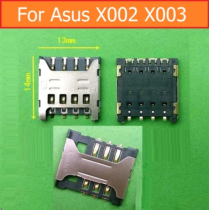 

100% Genuine Sim Card Slot Adapter for Asus Pegasus X002 X003 Sim Slot Tray Holder Sim Card Reader Socket lager & small size