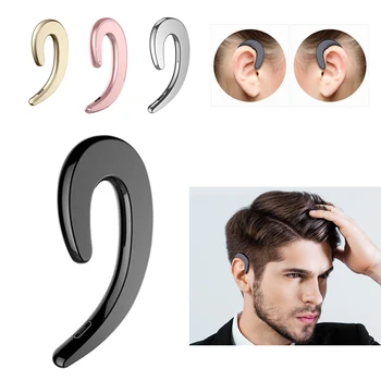 

Bluetooth headset earphone ME8 sports ear-hook HiFi wireless headset Bluetooth 4.1 free replacement left and right channels