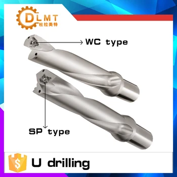 

WC-C40-3D-SD51 52 53 54 55-WC08 Drill Type For Wcmt080412 Insert U Drilling Shallow Hole indexable insert drills