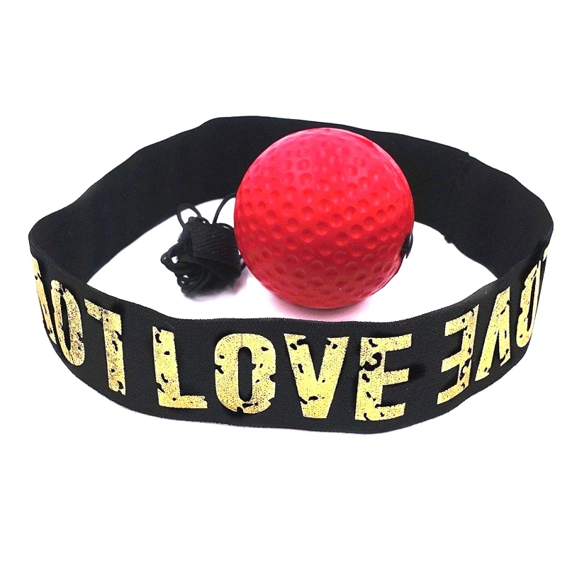 

1 Set Hand Eye Training Head-Mounted Boxing Reaction Ball Raising Reaction Force MSD-ING