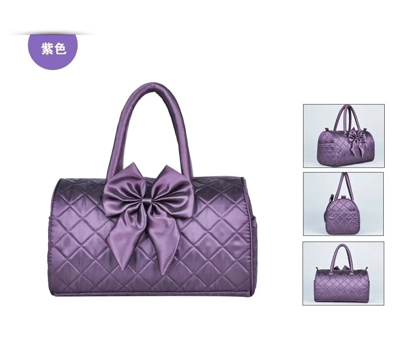 New bag lady bow Thailand pataya portable drum kit purses and handbags