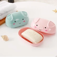 Collisy Dawn хозяйственное мыло лоток для Ванная комната Творческий свинья мыльницей Ванная комната стока мыльница