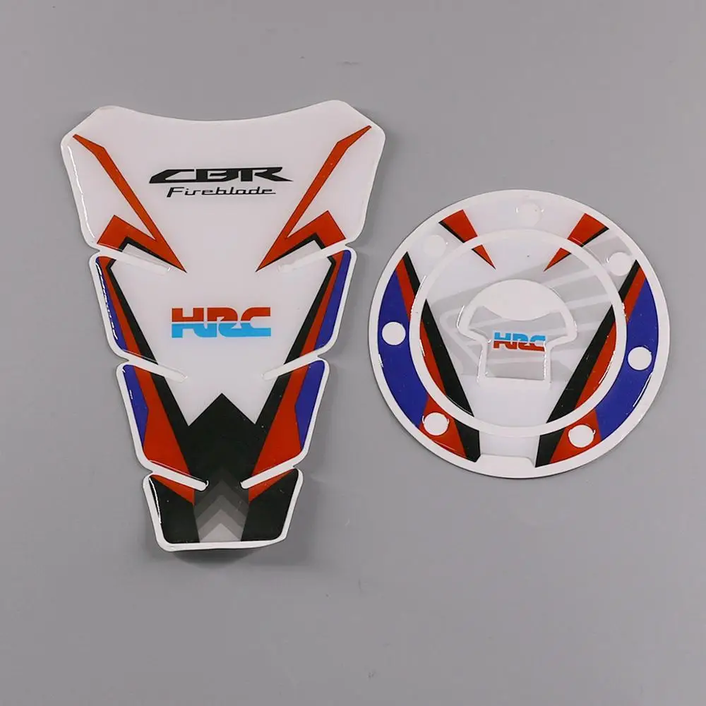 

3D Motorcycle Tank Pad Decal Protector Stickers for Honda CBR VFR CB NSR VTR CBF CBX 125 250 400 600 900 1000 CBR1100XX