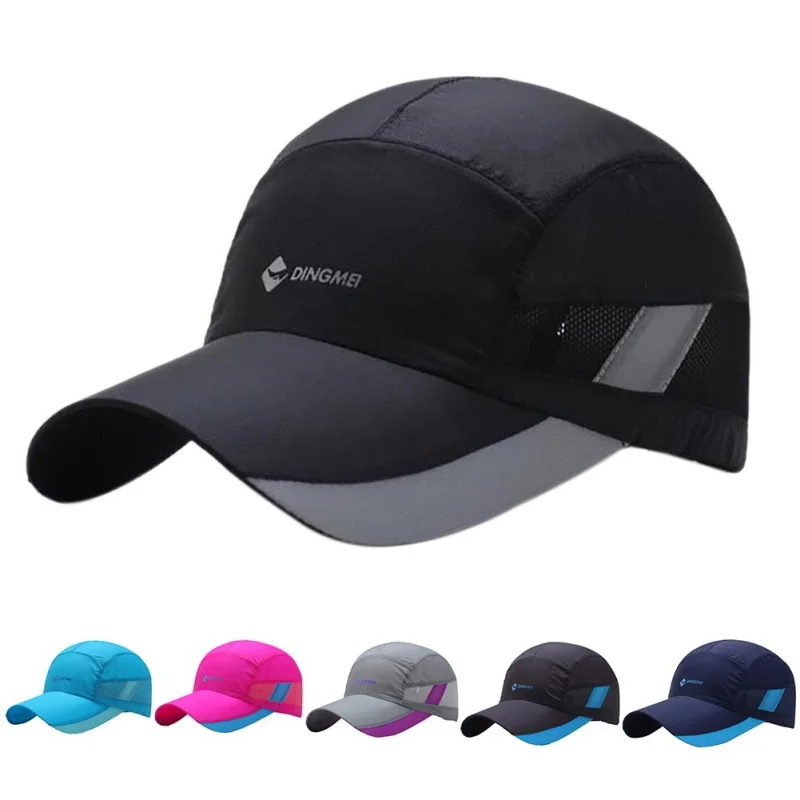 Buy 2018New Summer Men's Tennis Cap Quick Drying Mesh