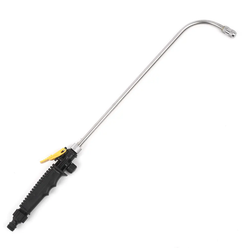 

High Pressure Washer Spray Nozzle Washing Car Watering Water Gun Black Tool 59cm