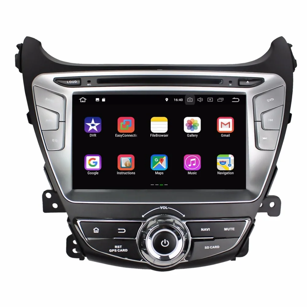 Top 2GB RAM Quad core 2 din 8" Android 8.1 Car DVD Player for Hyundai Elantra 2014 With GPS Radio Bluetooth WIFI 16GB ROM DVR OBD 1 Top 2GB RAM Quad core 2 din 8" Android 8.1 Car DVD Player for Hyundai Elantra 2014 With GPS Radio Bluetooth WIFI 16GB ROM DVR OBD 1