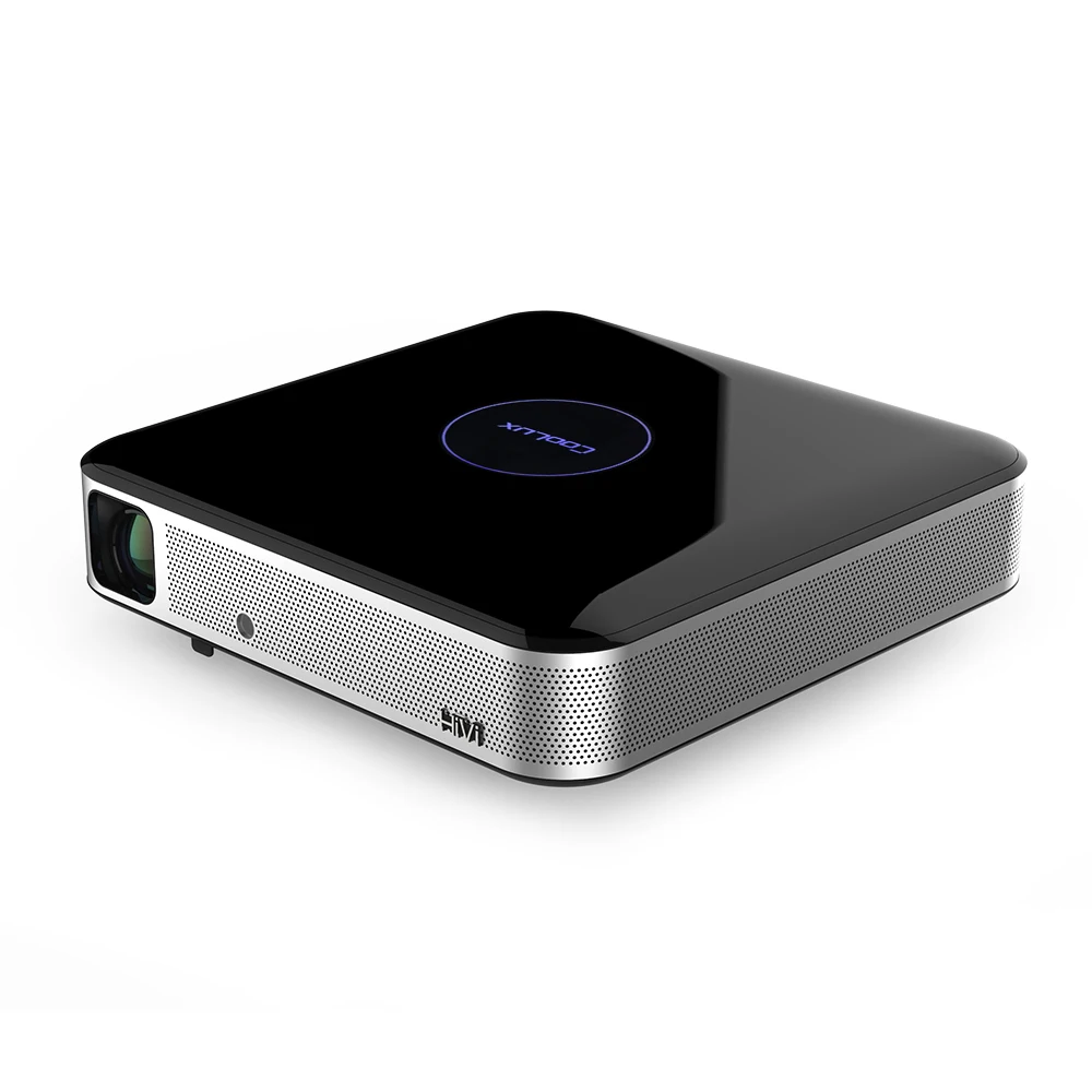 Проектор COOLUX S3 DLP для домашнего кинотеатра 3D 4K Android проектор Full HD Wi Fi портативный
