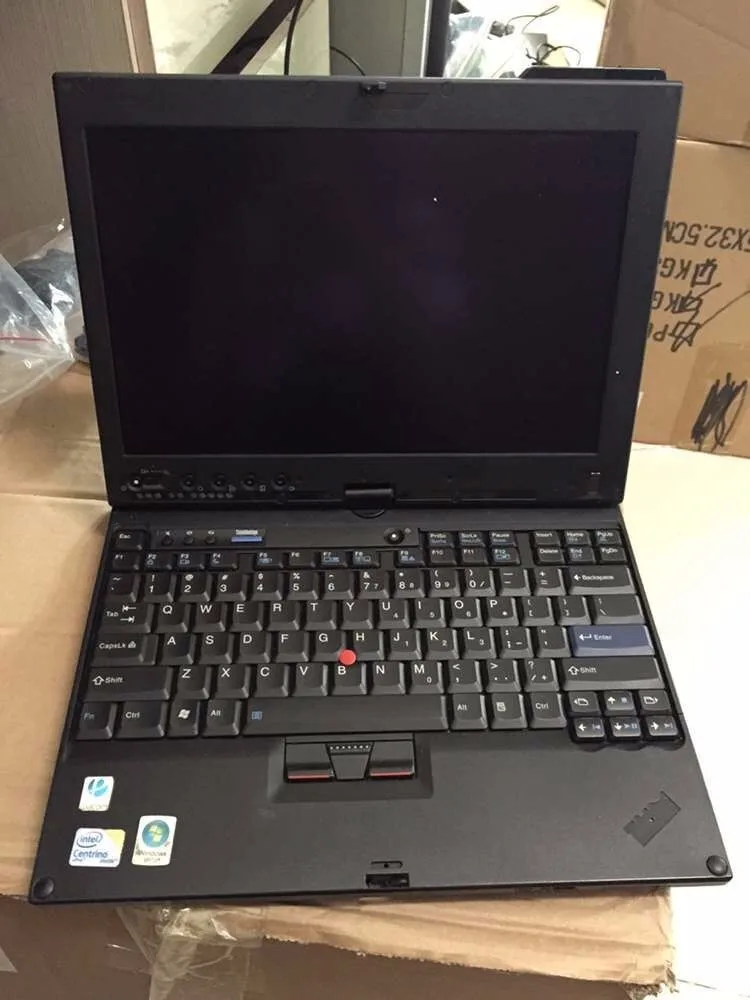 Автомобильный диагностический ноутбук thinkpad x201 планшет i7 4g сенсорный экран б/у