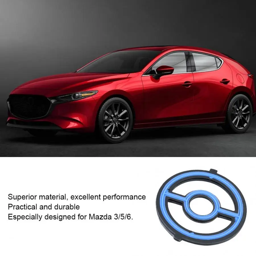 1S7Z6A642AAA масляный радиатор двигателя уплотнитель для Mazda 3/5/6 LF0214700, 917-105, 917105 автомобильные аксессуары