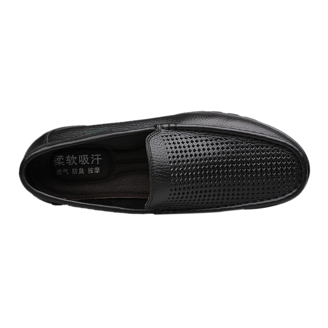 Grande Moda Natural Genuíno Verão Sapatos Homens Primavera Siz À Respirável Macio Couro Malha brown Tênis Mão Hot Feitos Black Nova De TqanwTPd