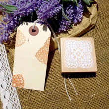 Новинка!(10 шт./партия) очаровательный деревянный квадратный кружевной штамп, квадратный Doily штамп, чудесное украшение для DIY