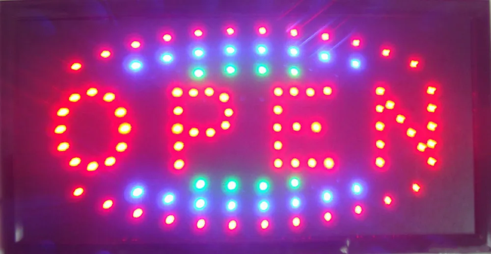 

top selling busniss store billboard/led Electronic sign/led neon sign 25*48CM