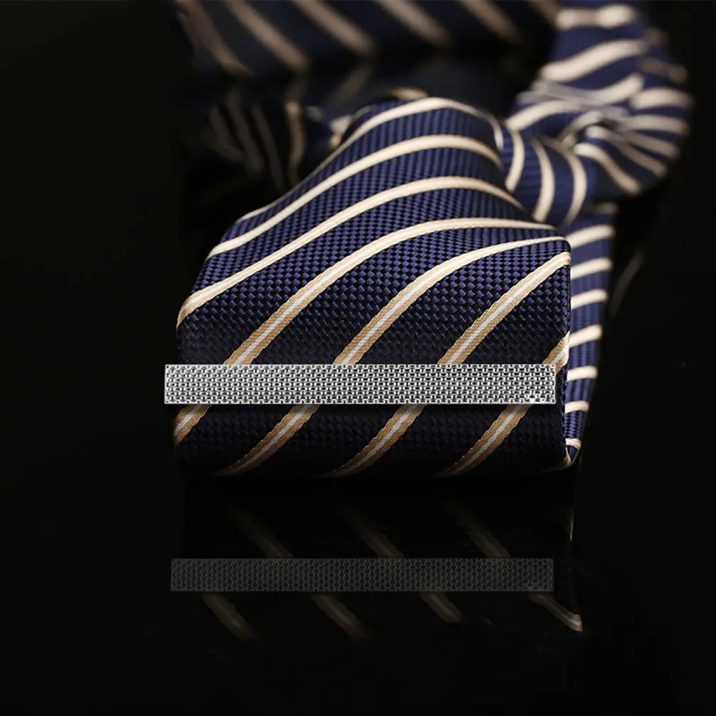 Men Tie Clip Business Casual Stainless Steel Slim Classic Tie Clasp Bar