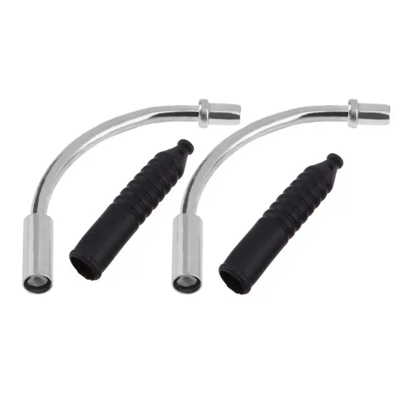 

2 Sets MTB Mountain Bike V Brake Noodles Cable Guide Bend Tubes+ Sleeves