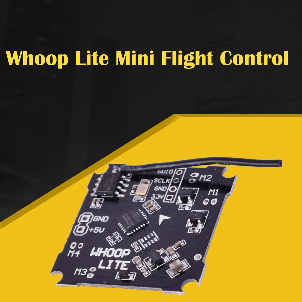 Щетчатая панель управления полетом с серебряной прошивкой для Whoop Lite Mini Flight Control 55 мм PH JST 2 0 кабель