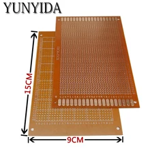 98-30 1 шт. 9x15 см Прототип бумага PCB универсальная печатная плата