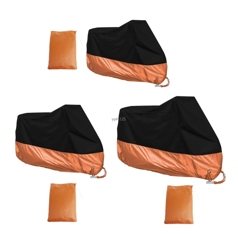 

Orange XXXL Motorcycle Cover Waterproof For Harley Davidson Street Glide Touring wholesale