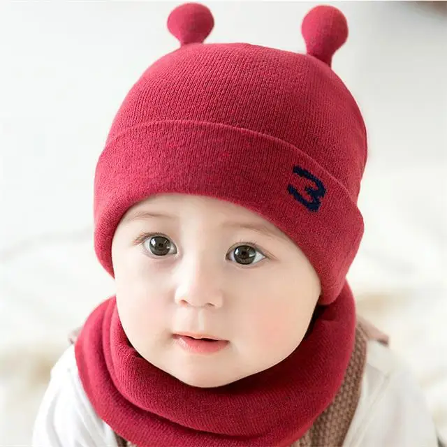 Aliexpress.com : Buy New Cute Newborn Baby Beanie Hat Knitting Soft ...