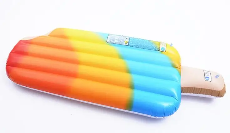 

Summer Fun Water Play Equipment Swimming Pool Floating Popsicle Air Raft Party Holiday Island Good Gift Toy 178x77cm