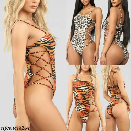 

Sexy Women's One piece Bikini Push-Up Padded Swimwear Swimsuit Bathing Beachwear