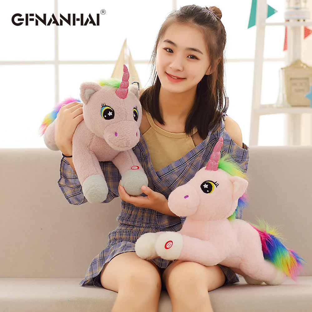 1pc 50cm Creative Led Light Luminous Unicorn Plush Toy Stuffed Dolls Kawaii Soft Animal Unicorn for Children Kids Christmas Gift 1pc 50cm Creative Led Light Luminous Unicorn Plush Toy Stuffed Dolls Kawaii Soft Animal Unicorn for Children Kids Christmas Gift