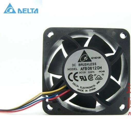 Мощный вентилятор охлаждения для delta AFB0612DH 6025 6 см 12 В 0.87A 4P|cooling fan|powered coolingcooling fan 12v |