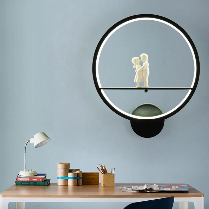 

GETOP European Simple LED Wall Lamp Living Room Bedroom Bird Lamps LED Indoor Wall Light Modern Home Lighting Wall Mounted