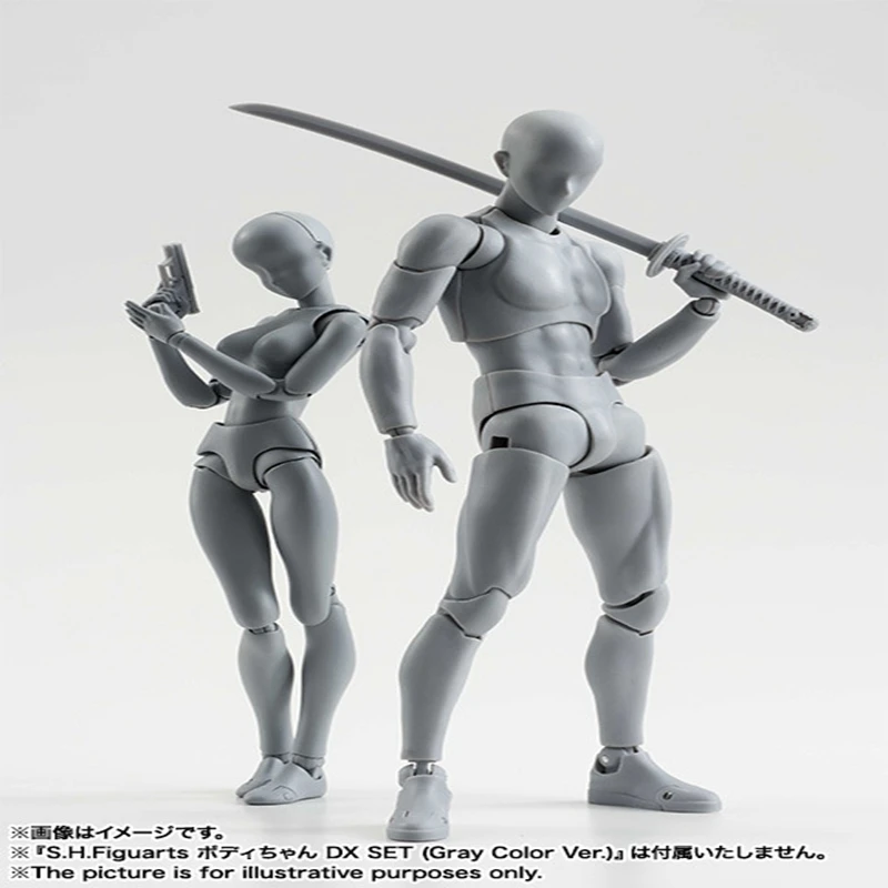 Archetype He She Ferrite Figma подвижное тело SHF Figma Feminino Kun Body Chan ПВХ фигурка Коллекционная модель кукла подарок для мальчика