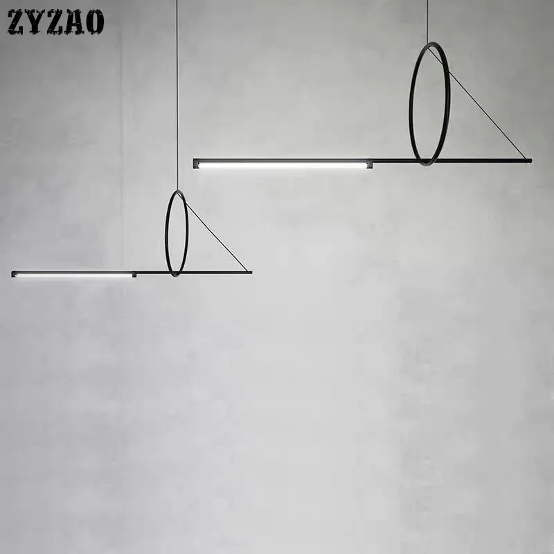 Пост-Современный Креативный подвесной светильник для гостиной, железный художественный светильник для ресторана, столовой, подвесной светильник s, дизайнерский простой светильник, светильники