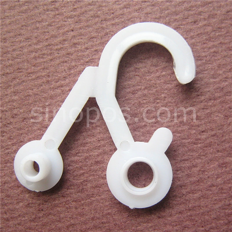 Plastic Snap Header Hook, shirt dress underwear sock stocking towel