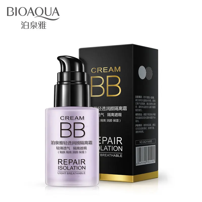 BIOAQUA натуральный отбеливание ярче BB крем идеальное безупречное покрытие акне пор