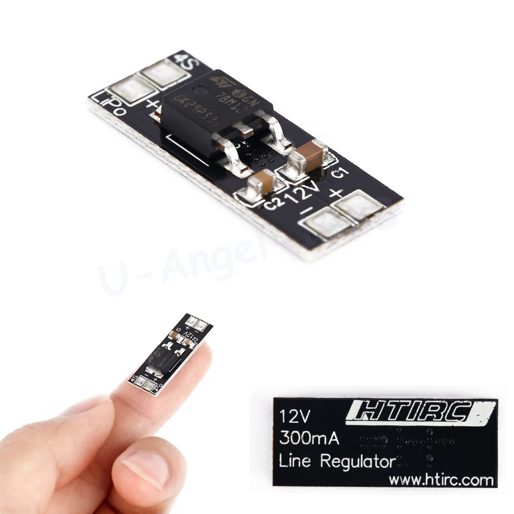 Модуль регулятора линейного напряжения BEC 1 шт. Lipo 12 В для Mini QAV250 270 280 FPV Quadcopter|4s