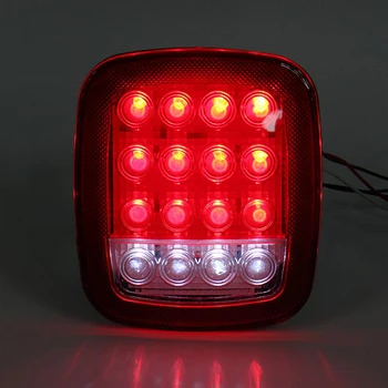 

1 Pcs 16LED Car Rear Taillight Side Marker Light for 12V Automobiles Trucks Trailers