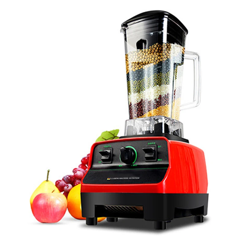 2HP 1500W Professional Commercial Ice Blender Mixer 2L Fruit Juicer Robot De Cuisine