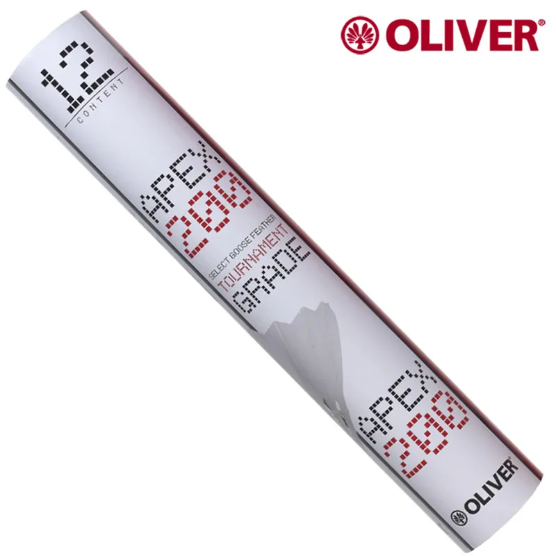 

Oliver apex 200 special grade goose feather badminton shuttlecock