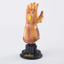 Перчатки Thanos Infinity Gauntlet Мстители Бесконечность война фигурка косплей супергерой Мстители танос перчатки реквизит Прямая поставка