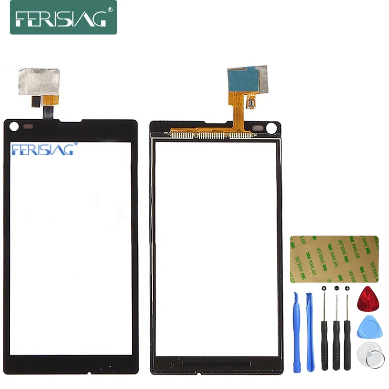 Ferising AAA 100% Сенсорный экран для Sony Xperia L S36h C2105 C2104 touch Панель Сенсор Digitizer Замена